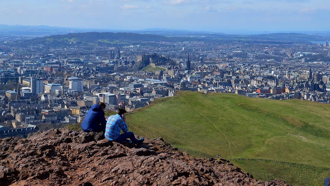 Edinburgh, Arthur's Seat Walk in 4K