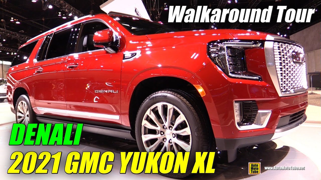 2021 GMC Yukon XL Denali - Exterior Interior Walkaround - Debut at 2020 Chicago Auto Show