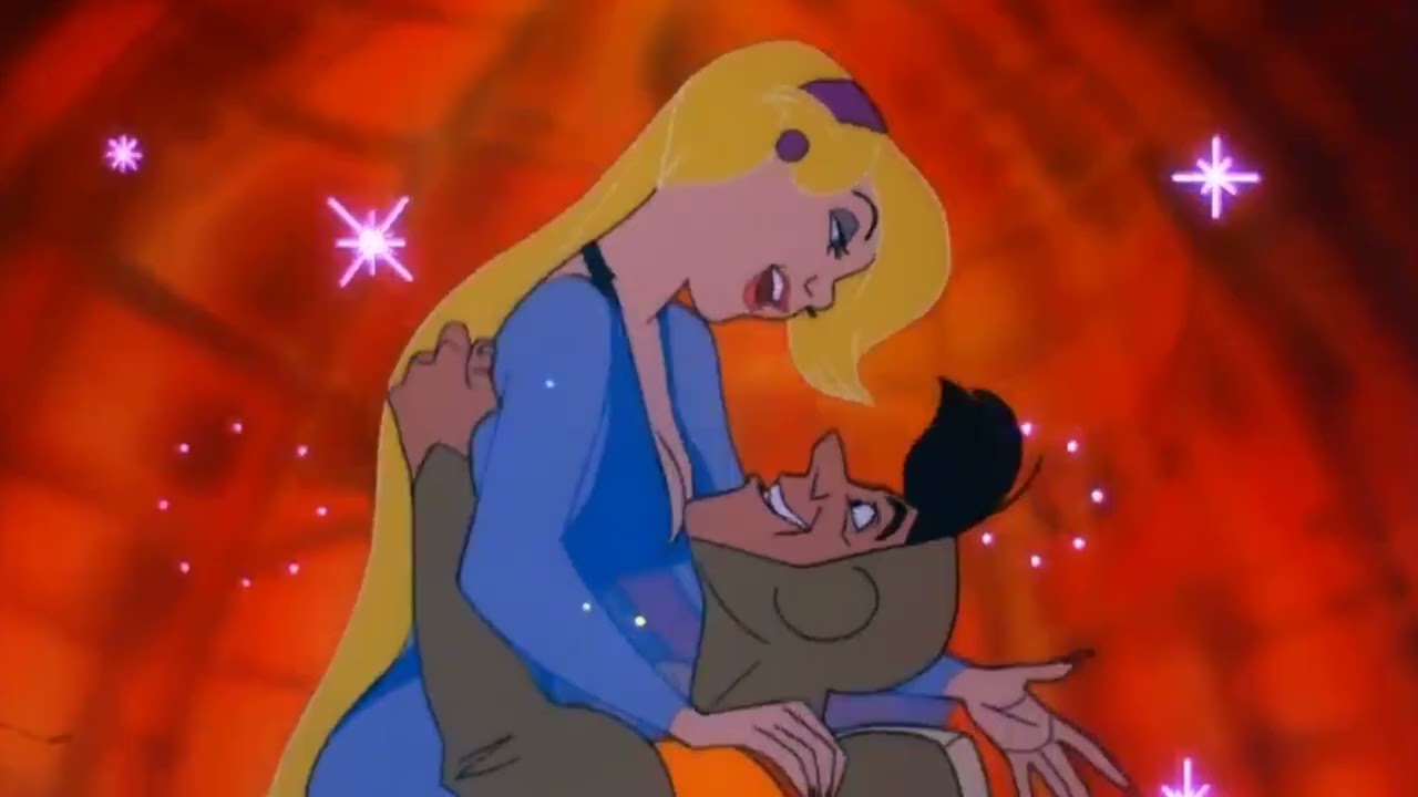 Princess Daphne comforts Dirk