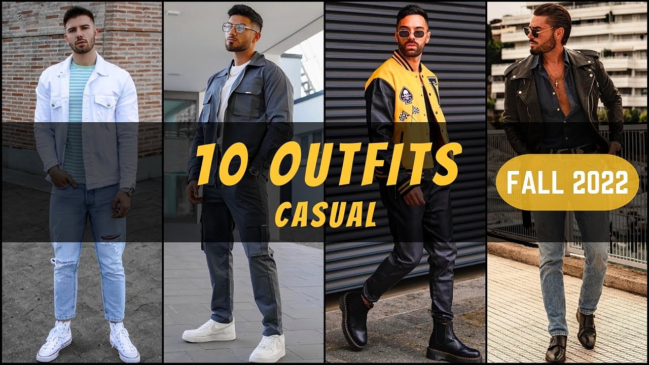 10 Latest Fall Casual Outfit Ideas For Men 2022 | Men's Fashion | Fall 2022