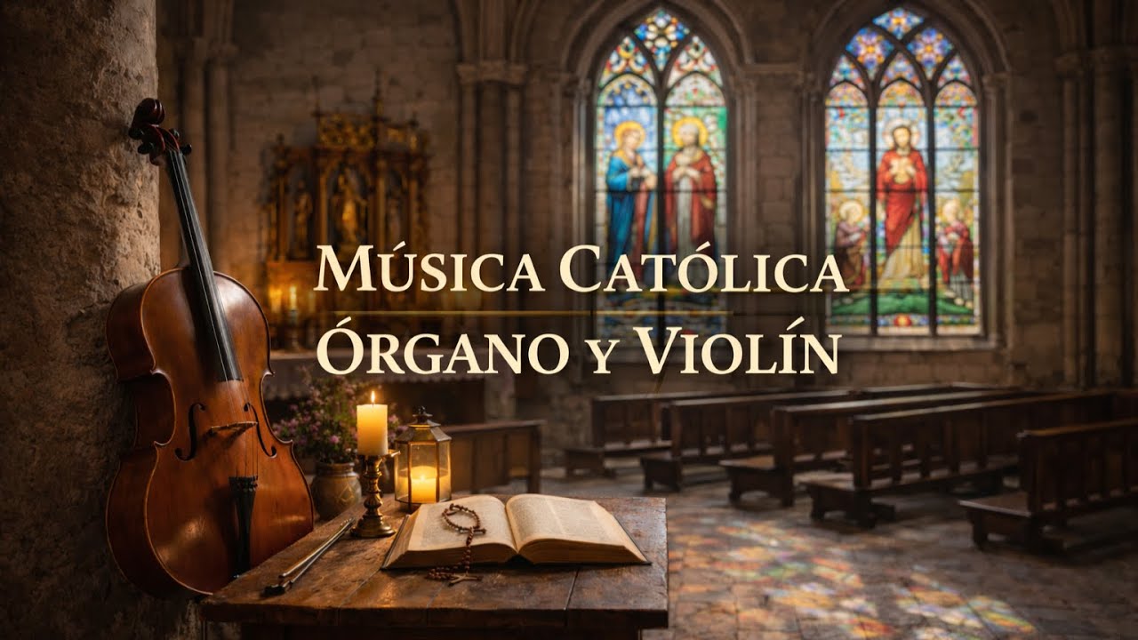 Música Católica con Violonchelo y Órgano – Oración Profunda y Paz Interior