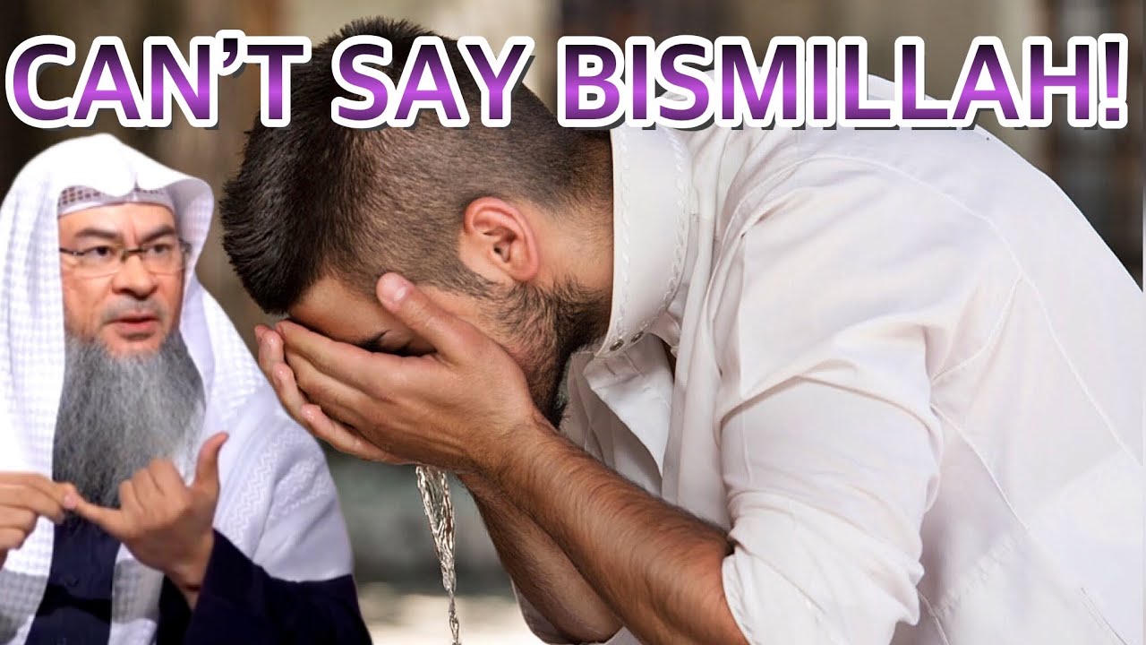 He has a Hard Time Saying Bismillah Before Wudu, is his Wudu & Prayer valid OCD