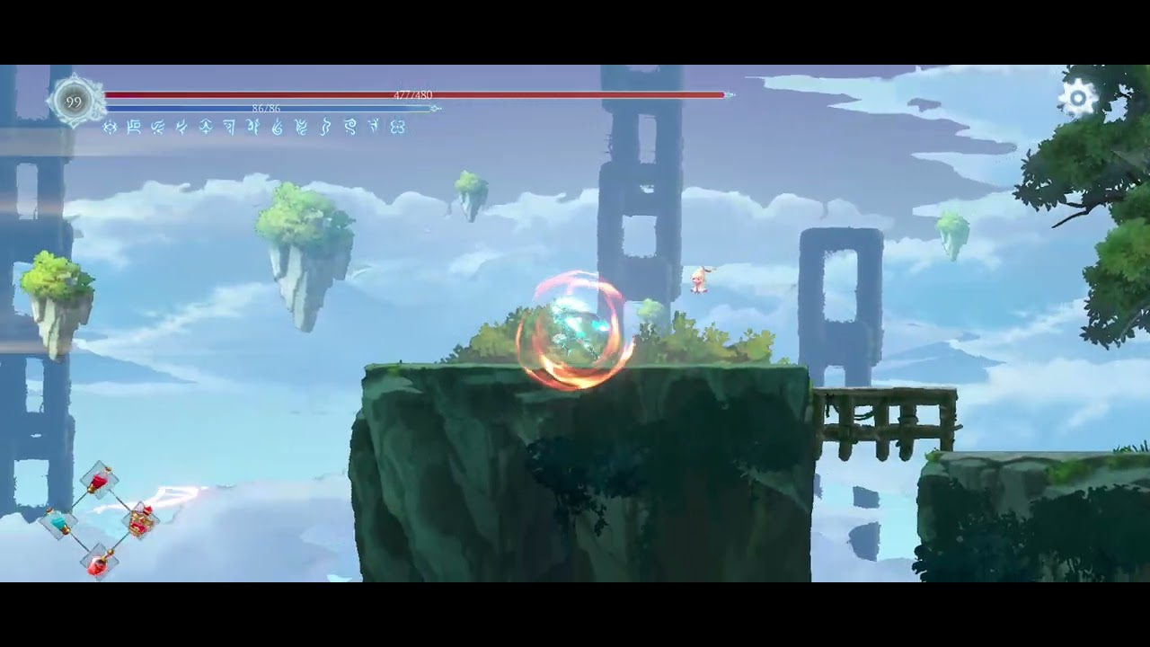 Afterimage Android Gameplay Using Gamepad