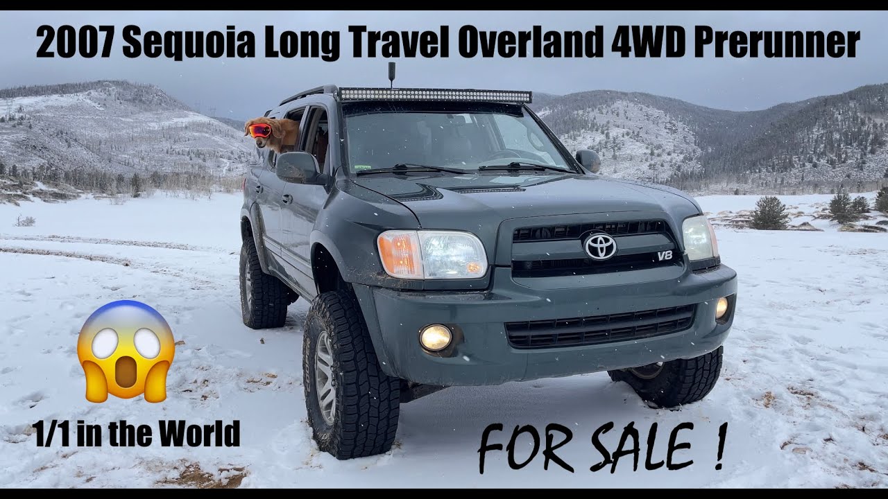 2007 Sequoia Long Travel 4WD Prerunner Overland Weapon FOR SALE