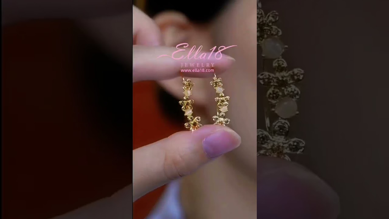 Beautiful Stunning😍 Elegant Earrings  ❤ | Share and like them | #shortsvideo #earrings #jewelry