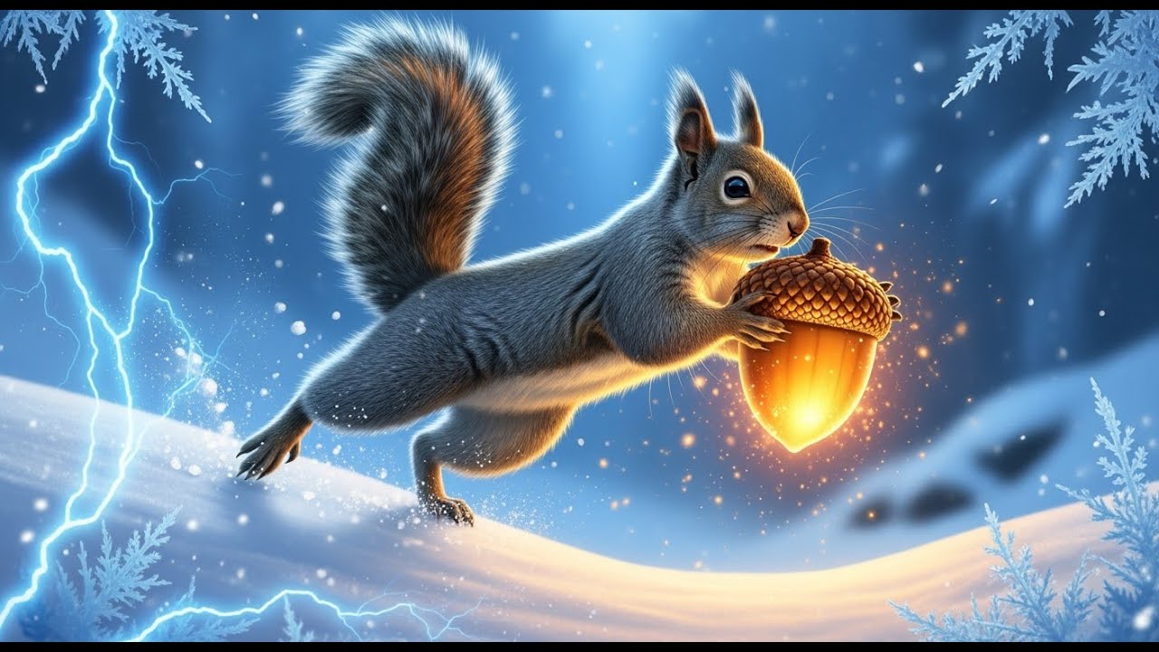 La Missione dello Scoiattolo – Storia animata ed Educativa sull’Autunno e l’Inverno
