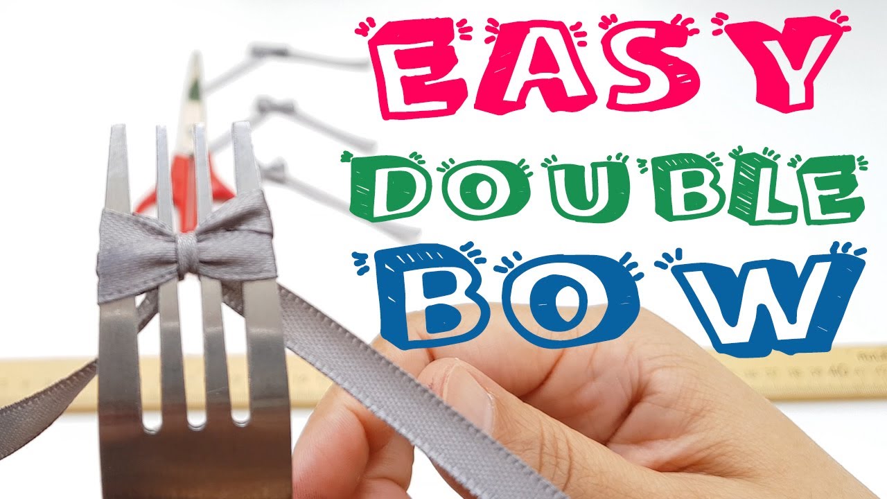 DIY Tiny Bow On The Fork - Tutorial 2