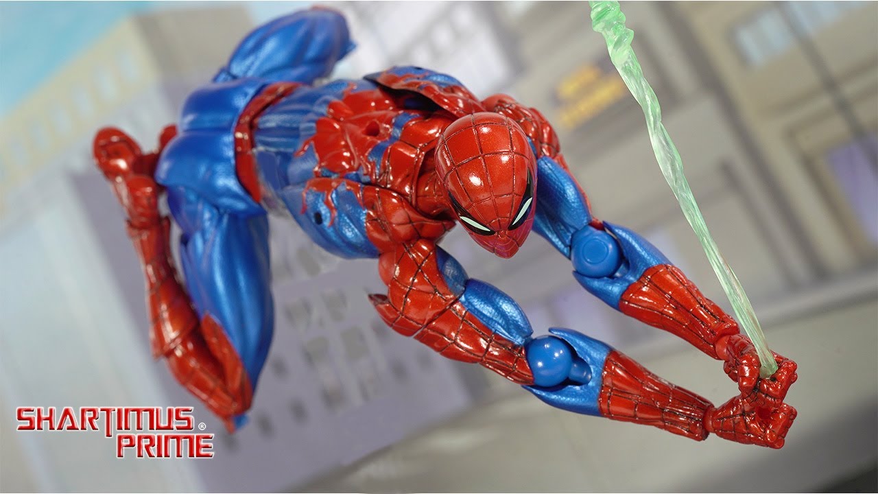 Very Cool, Frustrating Too - Amazing Yamaguchi Spider-Man 2.0 Mark IV Armor Revoltech Figure Review