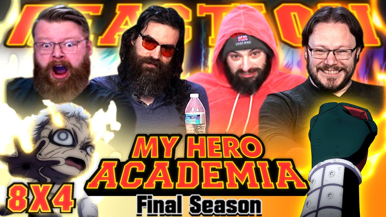 My Hero Academia 8x4 REACTION!! 