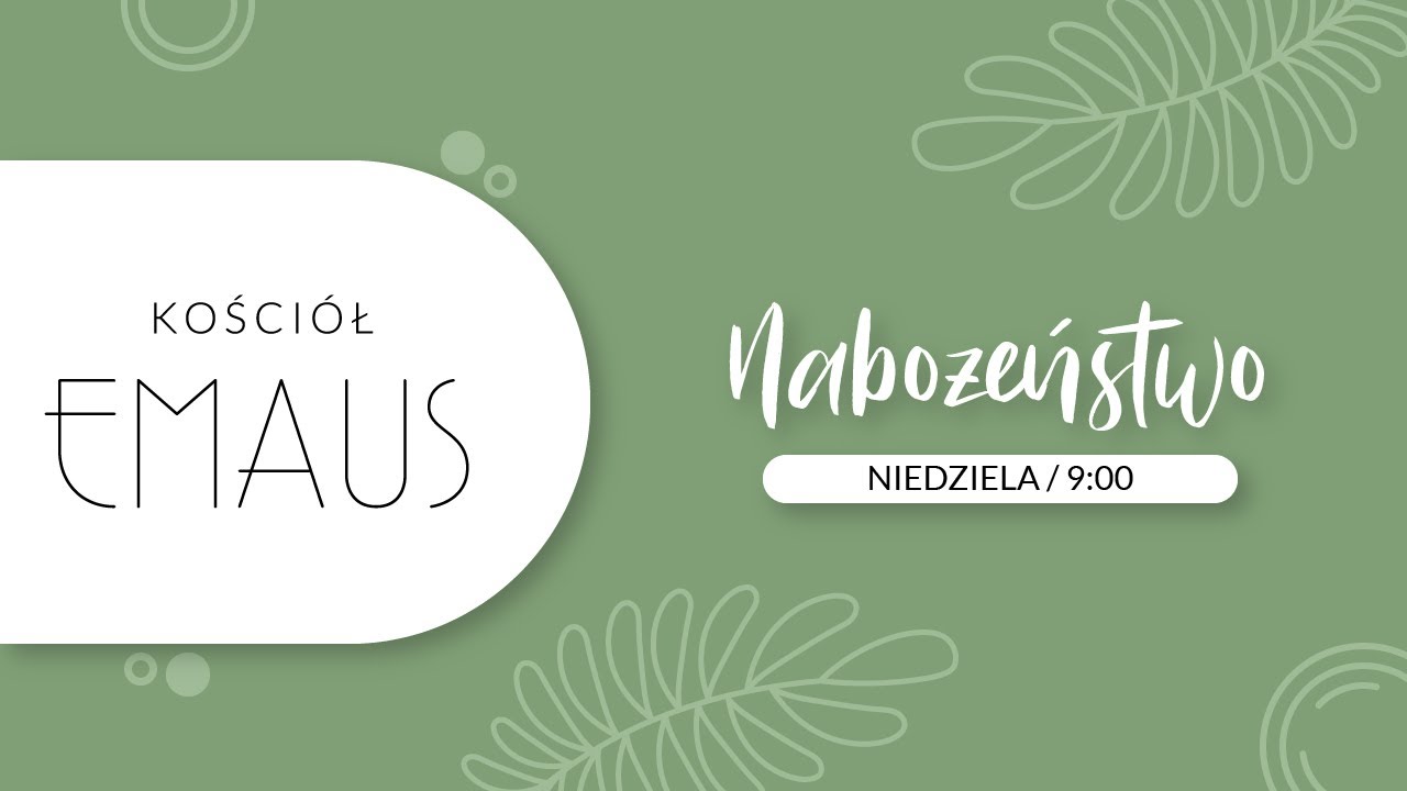 Nabożeństwo - niedziela