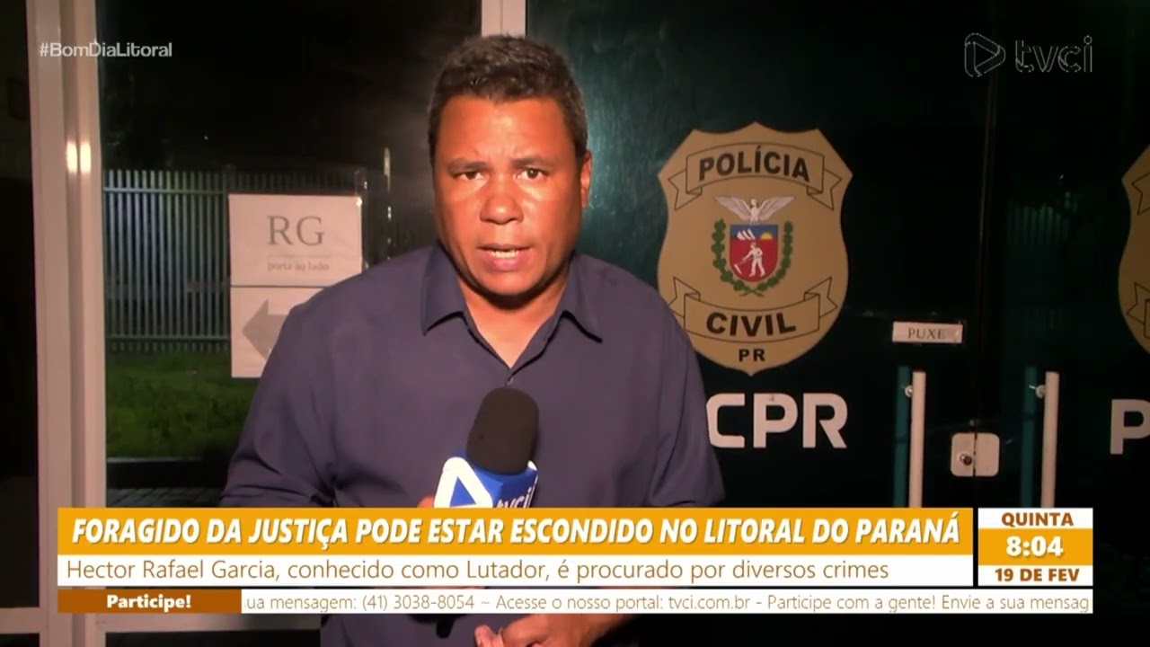 FORAGIDO DA JUSTIÇA PODE ESTAR ESCONDIDO NO LITORAL DO PARANÁ