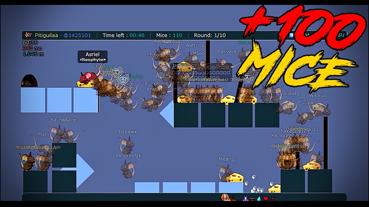 Transformice - Brkrmn (+100 MICE) Racing Gameplay #109