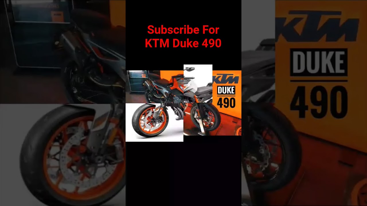 KTM Duke 490| 