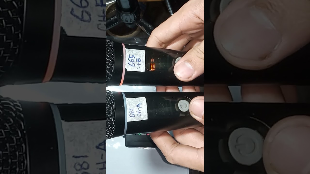 Rayhayes RG-X1s X2s Wireless Mic Frequency Adjustment