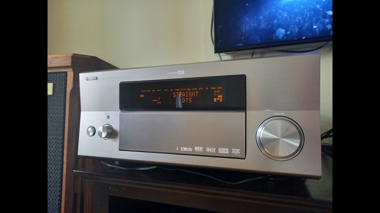 АВ-усилитель Yamaha DSPZ9 плюс медиаплеер Yamaha WXC-50