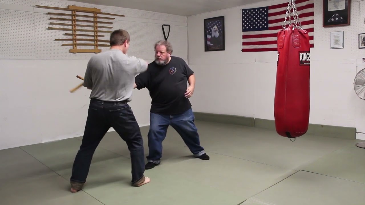 MiraRada Escrima X basic lesson with Forrest pt2 #2 defense against angle 1 feed
