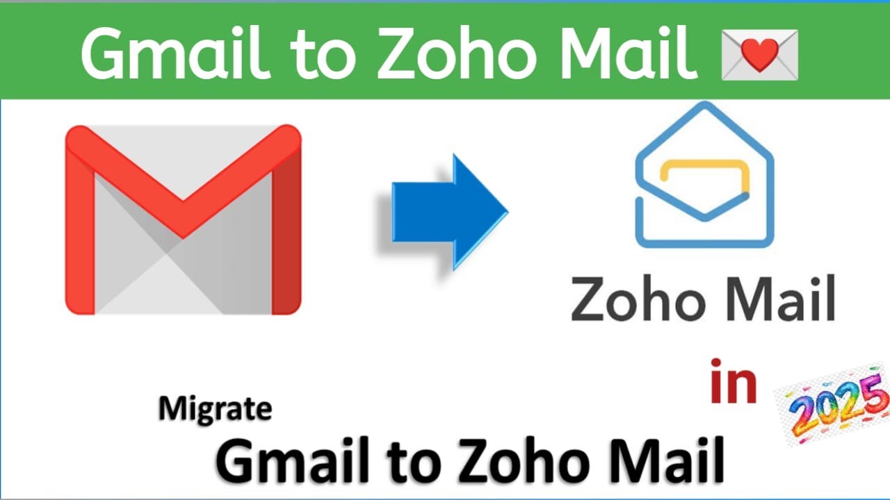 How to Migrate Gmail to Zoho Mail | Step-by-Step Email Migration Guide (2025)