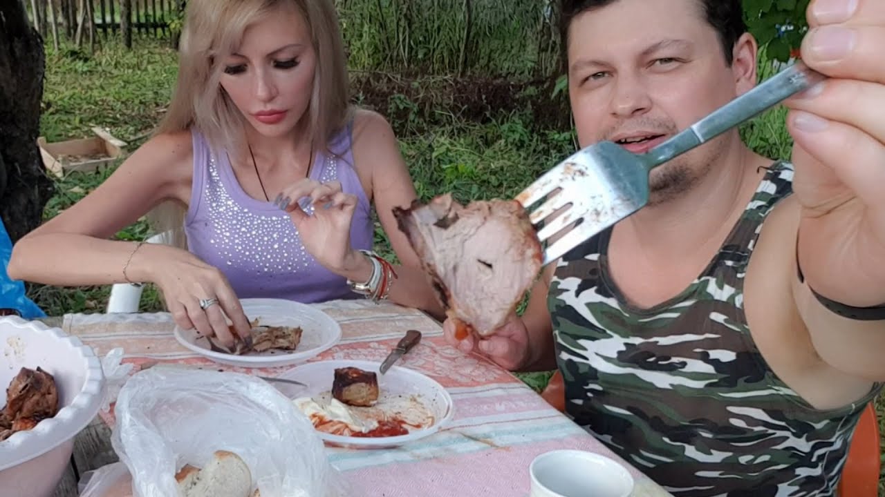 Готовим и Едим ШАШЛЫКИ 🍖🥩 на СВЕЖЕМ воздухе | ШИКАРНАЯ погода для ОТДЫХА 🌞