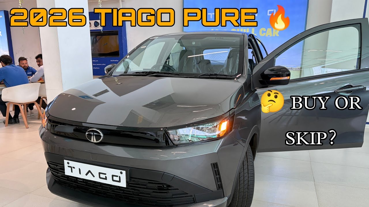 2026 Tata Tiago Pure Petrol Review 🔥 Buy or Skip? | Full Features & Price