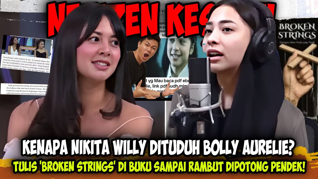 Kenapa Nikita Willy Dituduh Pemblly Aurelie Moeremans di Sinetron⁉️ Sampai Rambut Dipotong Pendek