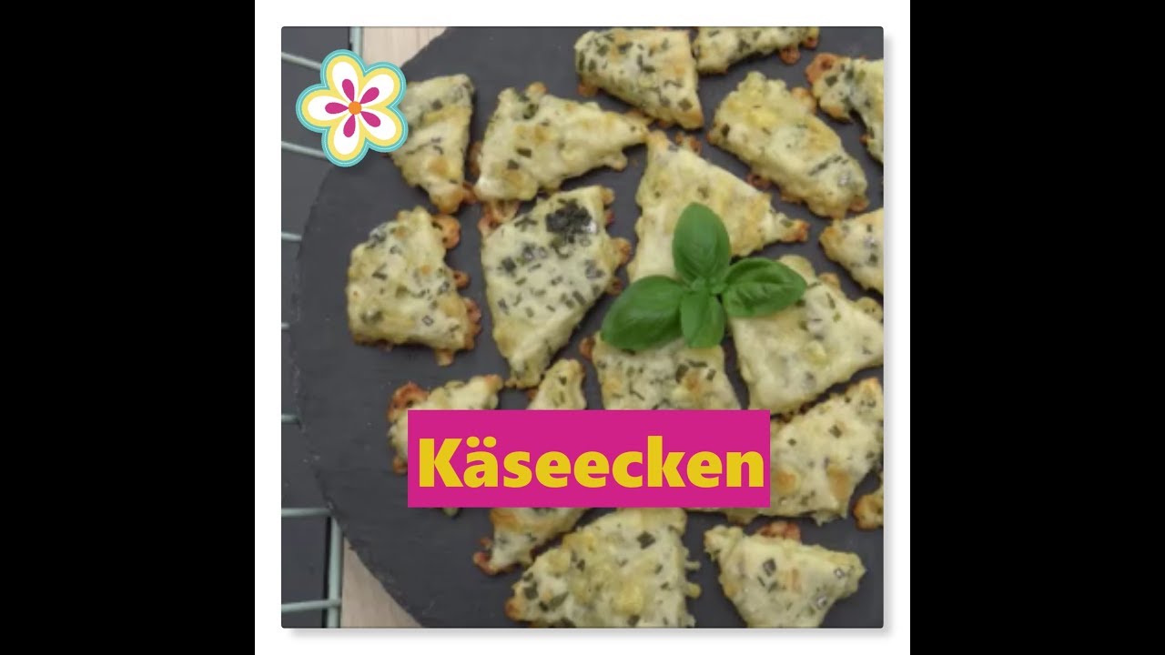 Partysnack &hearts; K&auml;seecken &hearts; super schnell