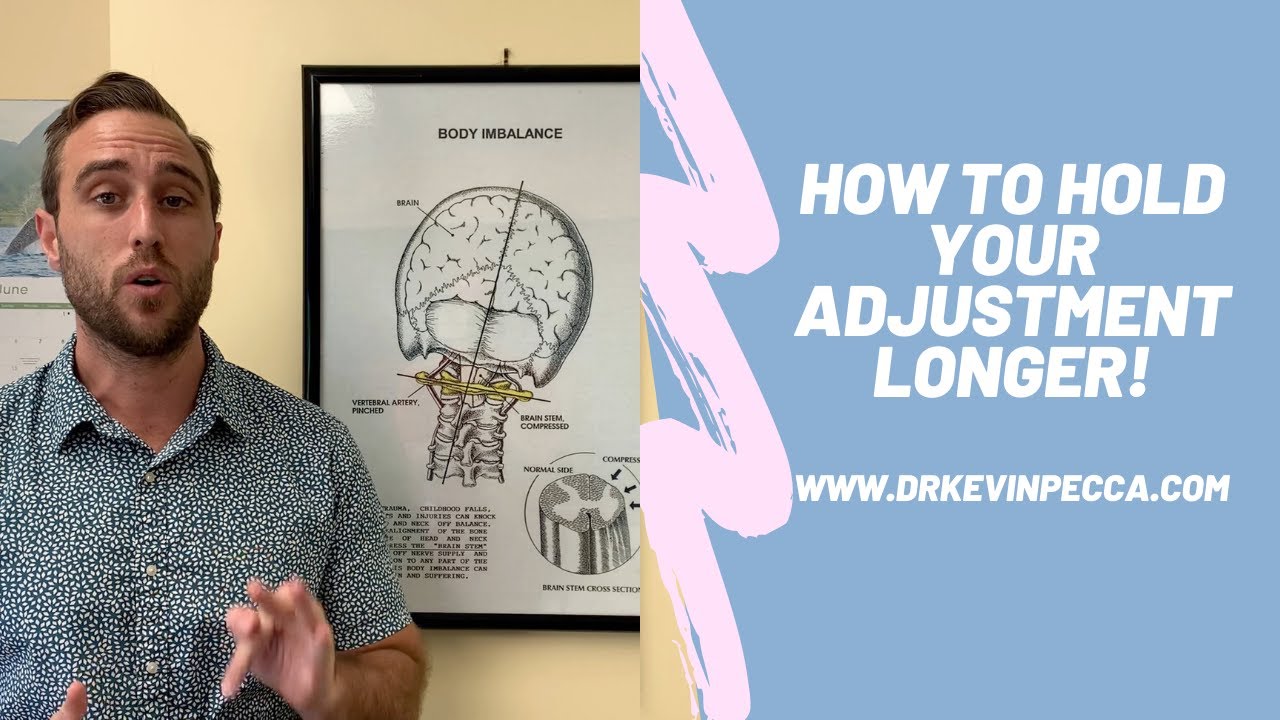 HOW TO HOLD YOUR UPPER CERVICAL ADJUSTMENT LONGER!