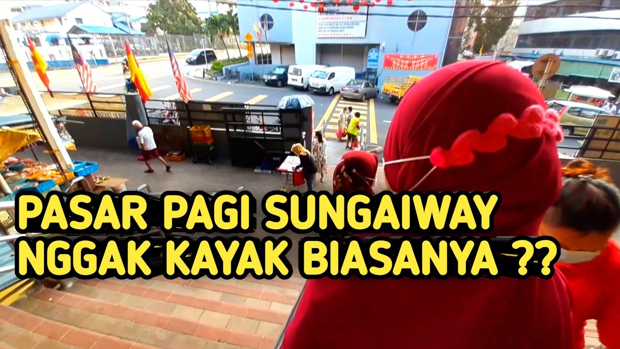 PASAR PAGI SUNGAI WAY ||  pasarnya bersih dan murah murah