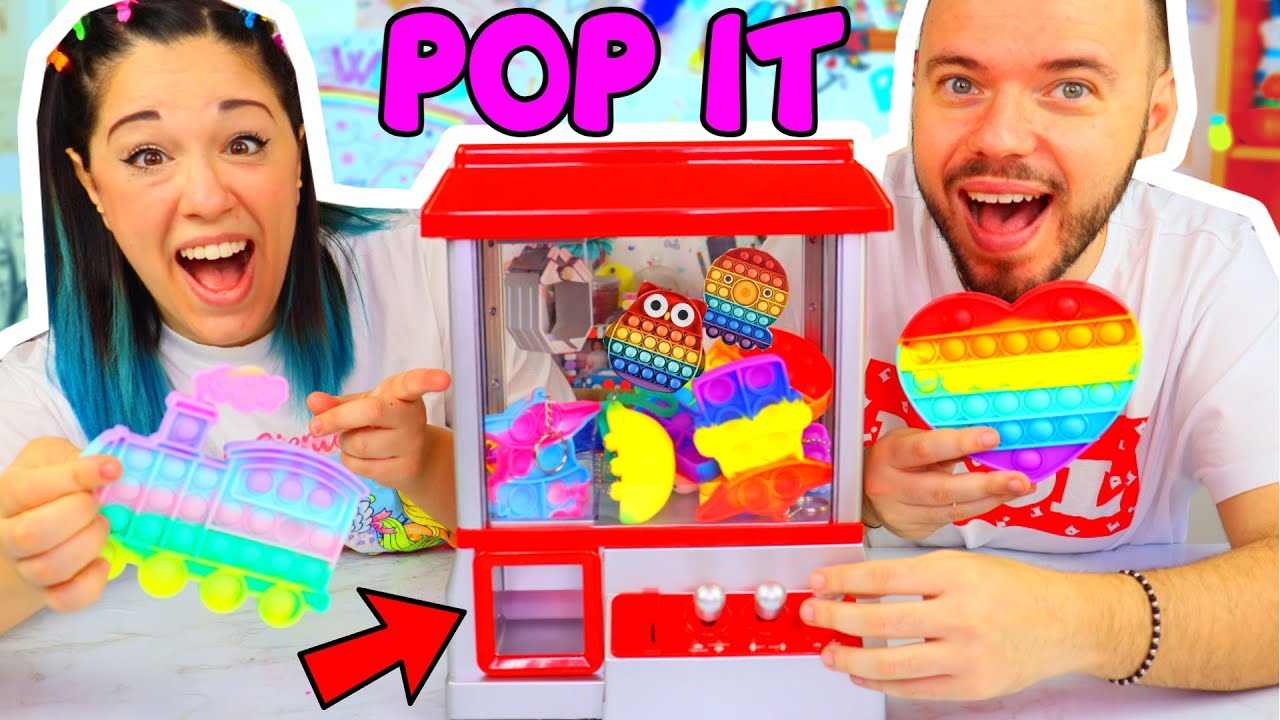 PRENDI il POP IT GIUSTO nella MACCHINA GANCIO (POP IT SLIME CHALLENGE)