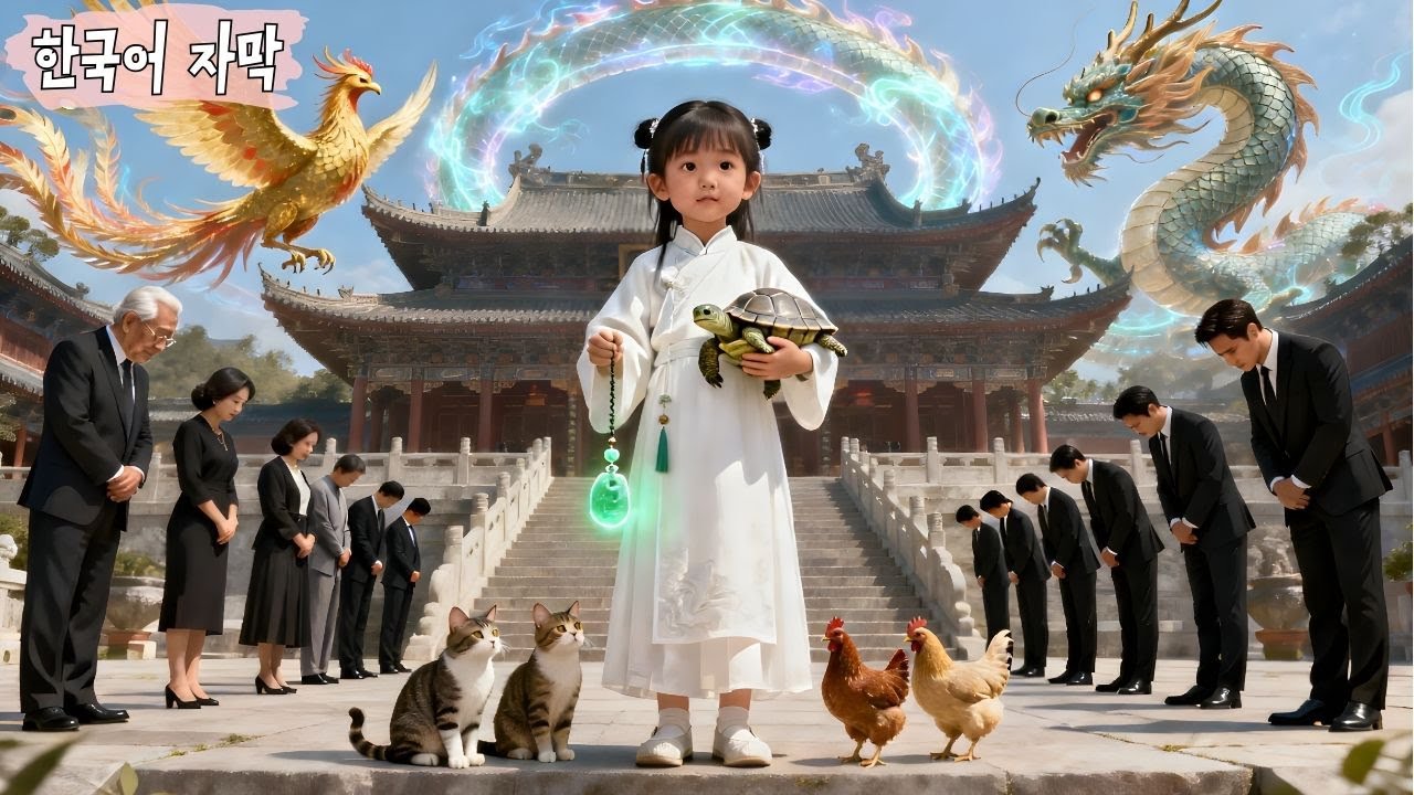 충격적인 사건, 8살 소녀가 하산해 조상 가문으로 돌아오자 80세 가주가 무릎 꿇고 ‘고모할머니’라 부르다