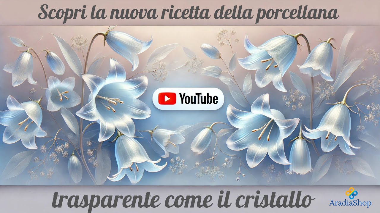 🍵 Il segreto della porcellana trasparente 🥣 Receta Porcelana transparente 🥣 Transparent Clay Recipe