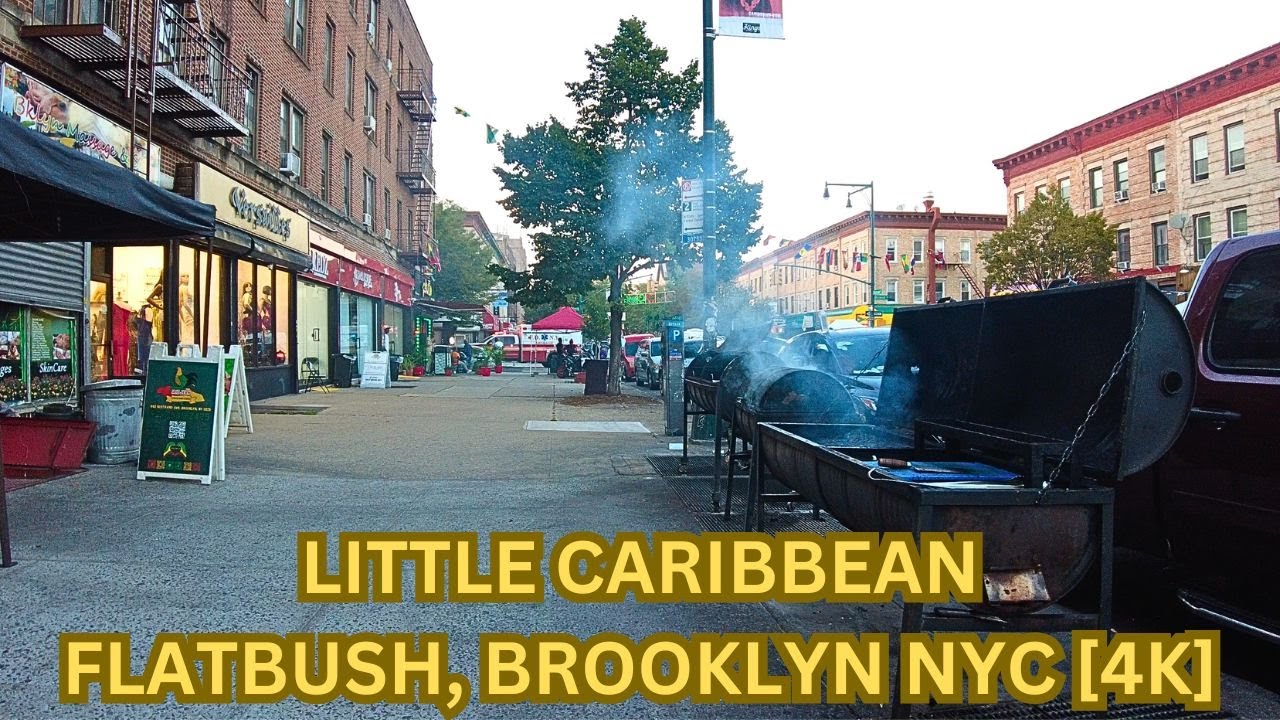 Life in Little Caribbean, Flatbush Brooklyn. 2025 New York City Walking Tour [4K]