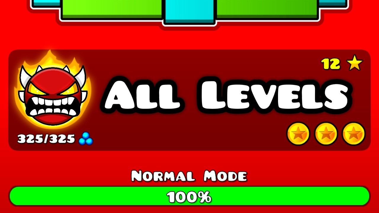 🔴 Playing RobTop Travel: All Levels In 1 Attempt