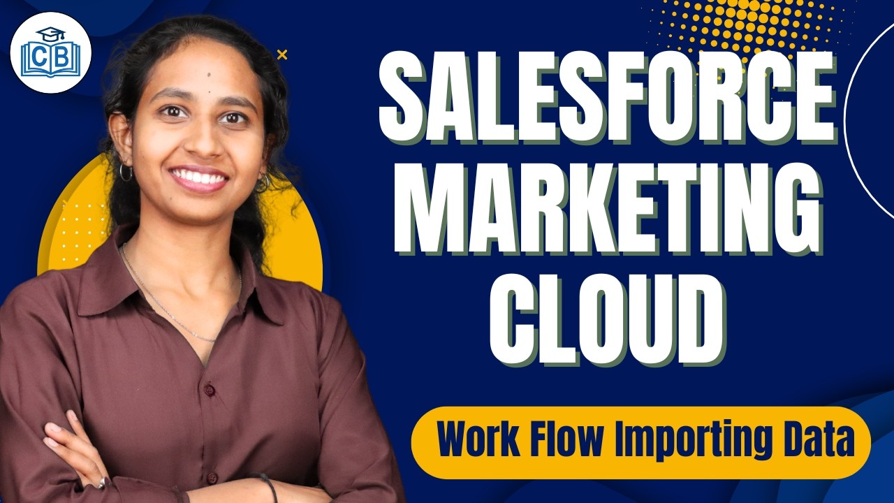 Рабочий процесс импорта данных в Salesforce Marketing Cloud | Курс по SFMC | SFMC | CyberBrainer