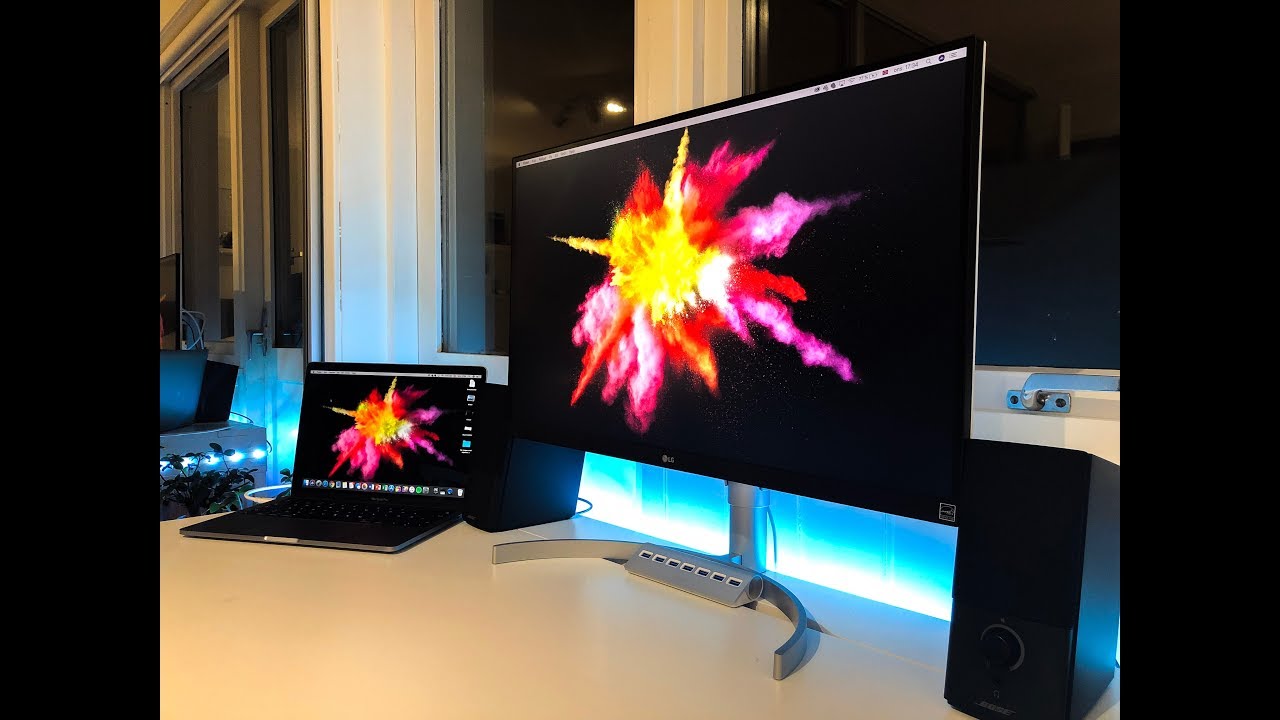 Lg 27uk850-W Unboxing and Setup