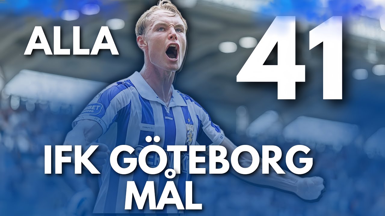 ALLA IFK GÖTEBORGS 41 MÅL I ALLSVENSKAN 2025! #ifkgbg 