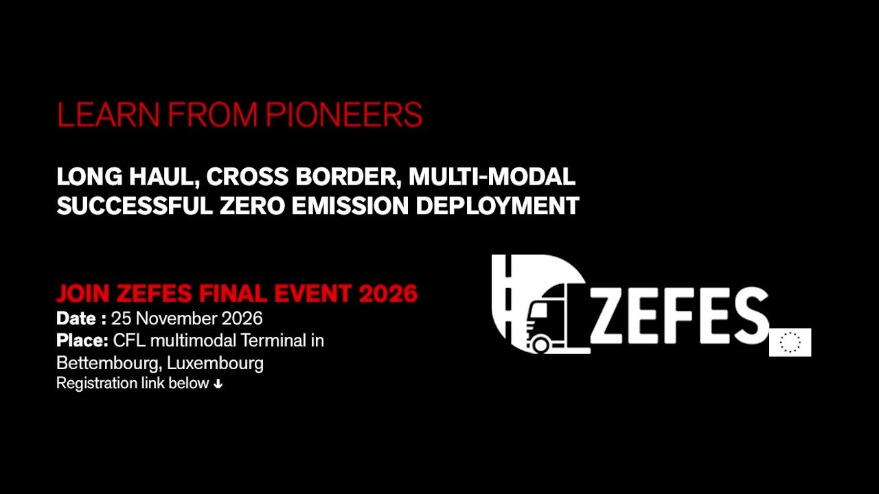 Electric Trucks, E-Trailers&Hydrogen:How Europe Is Scaling Zero-Emission Freight|ZEFES K-Expert Talk