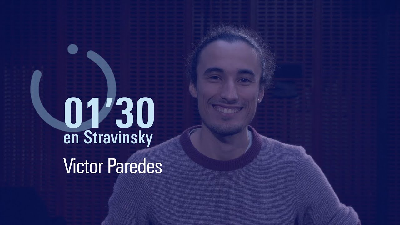 1'30 avec Victor Paredes, doctorant