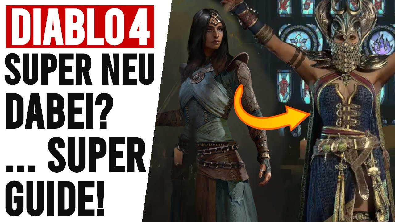 DIABLO 4 GUIDE f&uuml;r Anf&auml;nger GESUCHT? WIR starten WIRKLICH von 0!