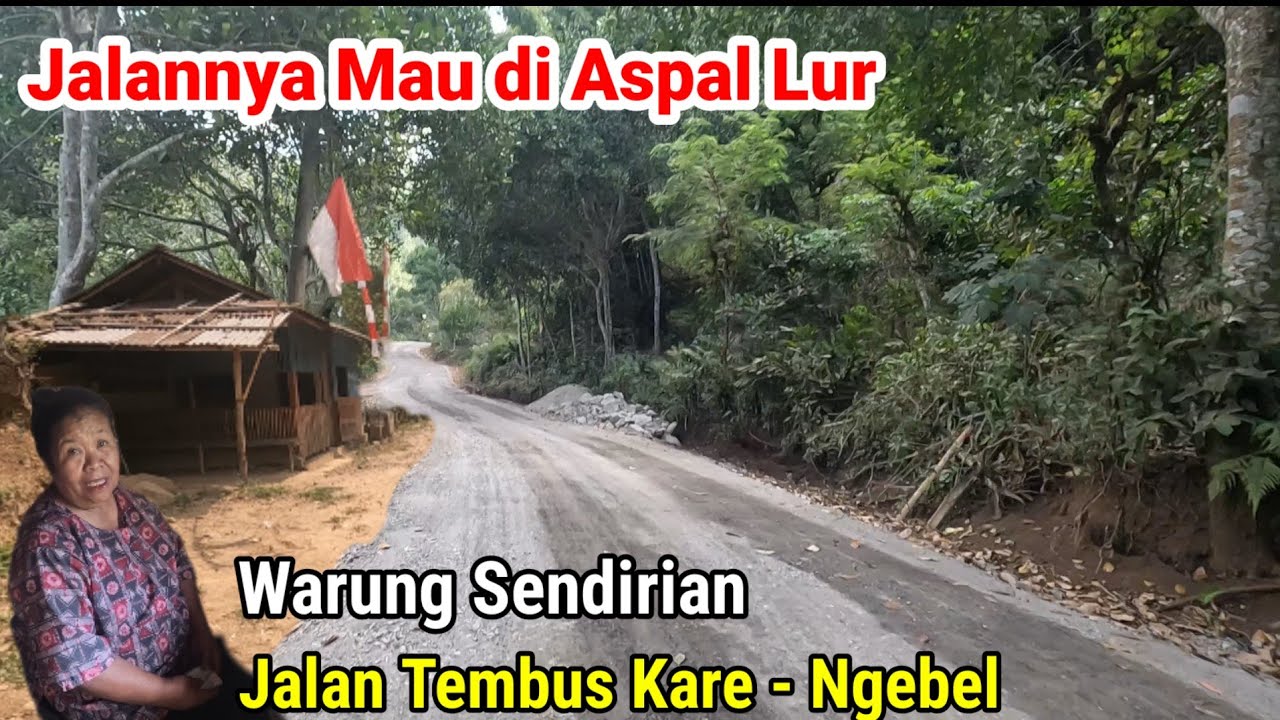 Warung Tengah Hutan Sendirian di Jalan Tembus Kare Ngebel Ponorogo
