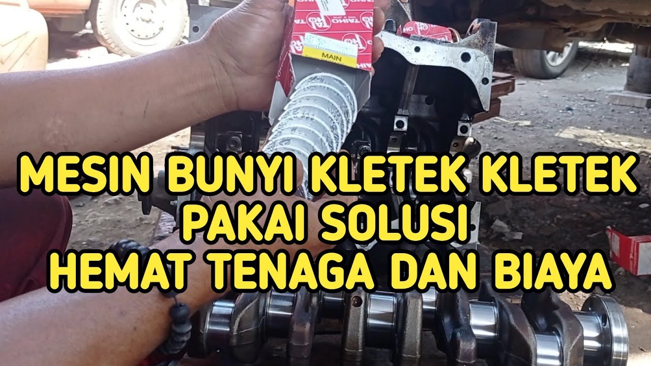 PENYEBAB DAN SOLUSI MESIN GRAN MAX BUNYI KLETEK KLETEK @syaifulmontir8351