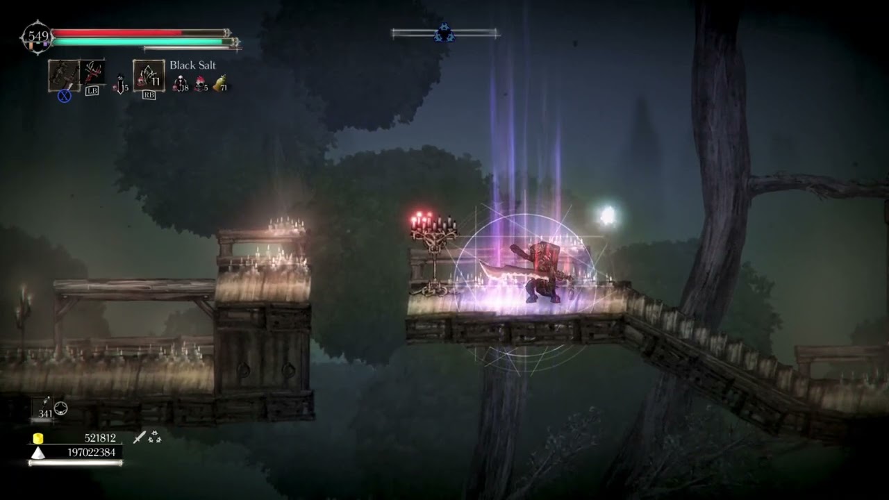 Day 99 SL549 NG+7 journey to max SL and skills, Salt and Sanctuary