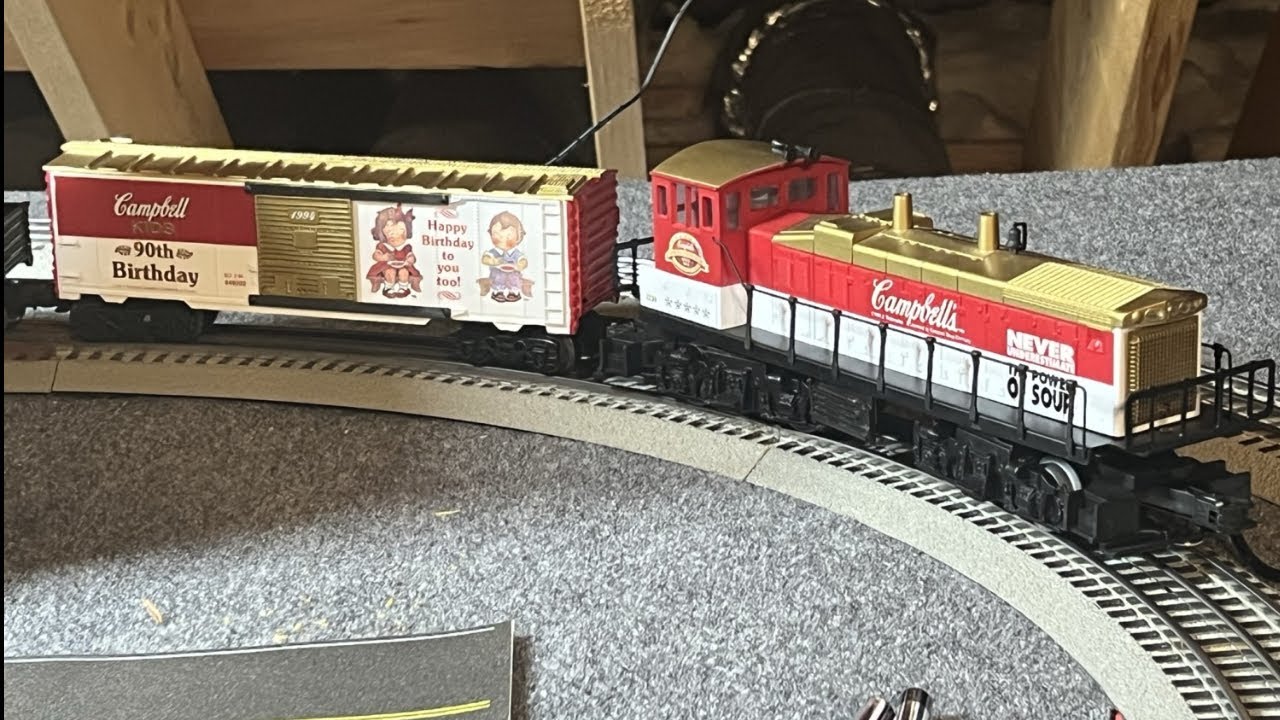 O Scale K Line Campbell&rsquo;s Soup Train Set From 1994