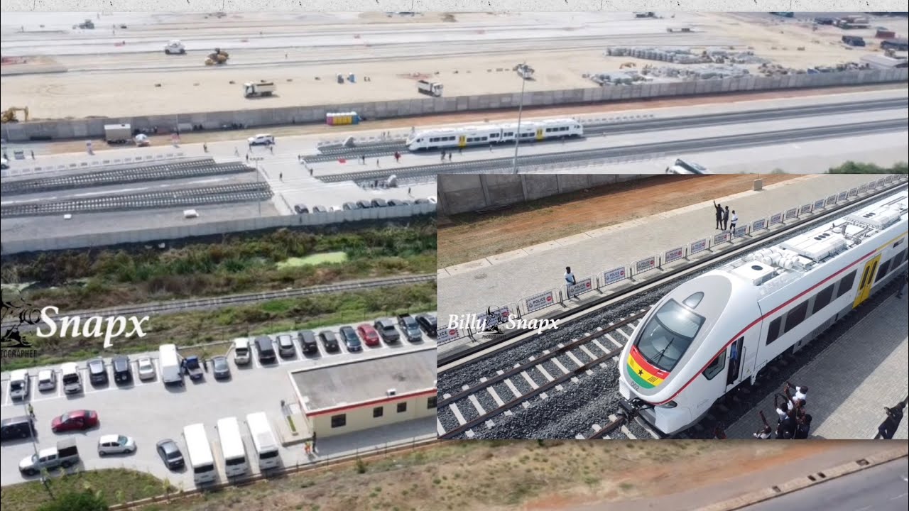The First Ultra Modern Railway and Train Line in Ghana 🇬🇭
