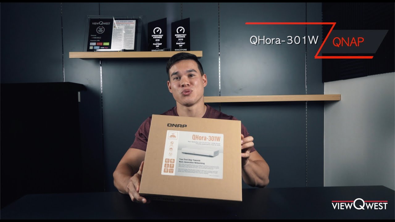 10Gbe Wifi 6 Router QHora-301W QNAP