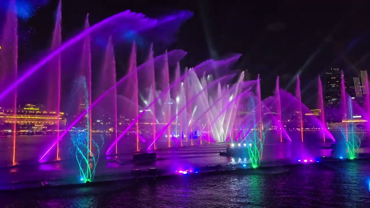 [4K] Taylor Swift - The Eras Tour Singapore | Light & Water Show 20240228