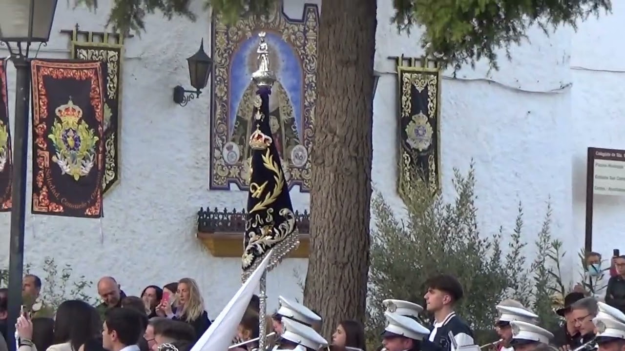 Himno Nacional Salida Soledad Huescar 2022 AM Cristo de las Aguas