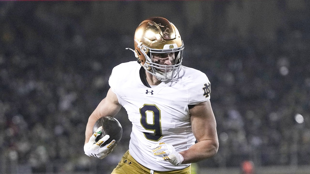 Eli Raridon College Highlights, Notre Dame Tight End | New England Patriots 2026 NFL Draft Pick