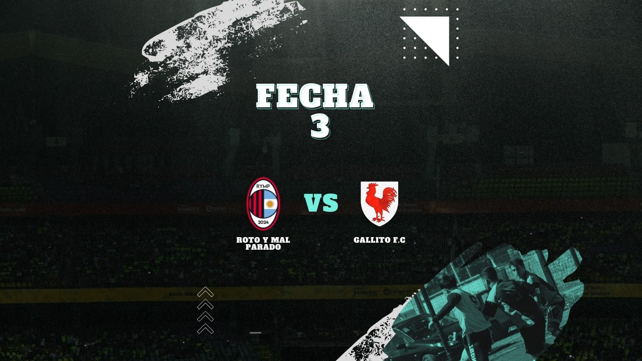 ROTO Y MAL PARADO VS GALLITO F.C | NOVA TORNEOS