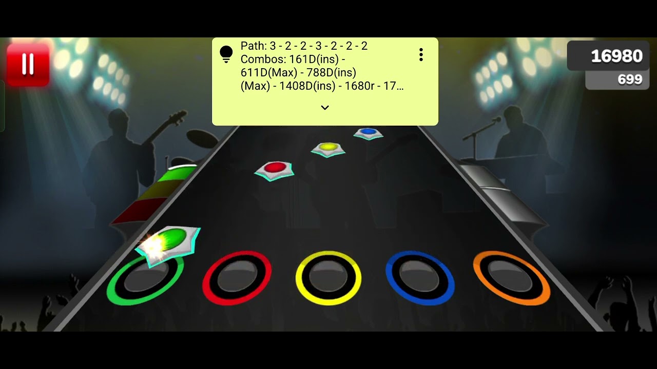 Comfortably Numb - Pink Floyd [ HARD ] Top 1!!! - 49253pts / Guitar Flash Mobile