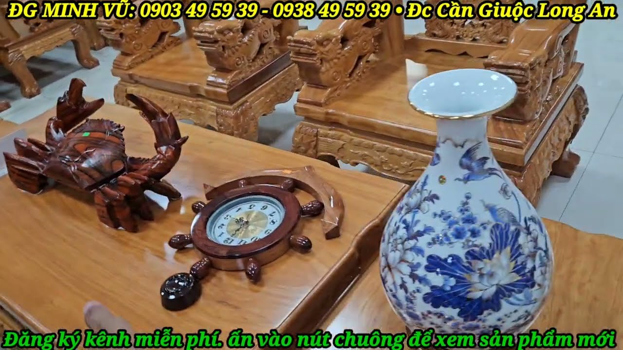Giới thiệu sp tại cơ sở Minh Vũ 1